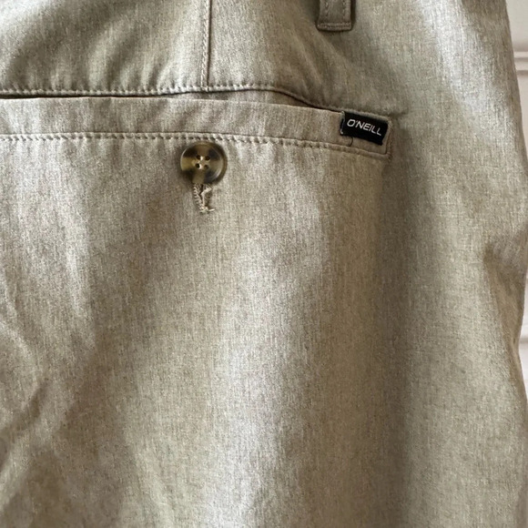 O’Neill RESERVE HEATHER 21" HYBRID SHORTS Khaki Sz 38 - Picture 9 of 12